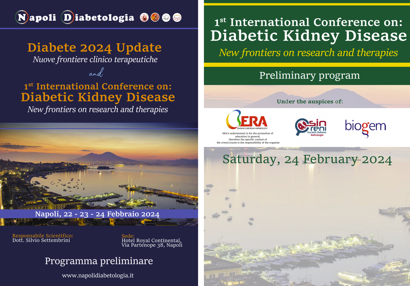 Il presidente di Biogem inaugura convegno-evento sul diabete a Napoli